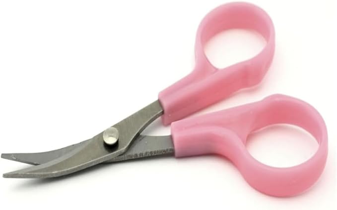 4-3/4" Sharp Curved Tip Needlework Cutter Applique Embroidery Scissors((Pack of 1)