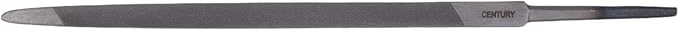 Century Drill & Tool 4067 Slim Taper Hand File, 6"