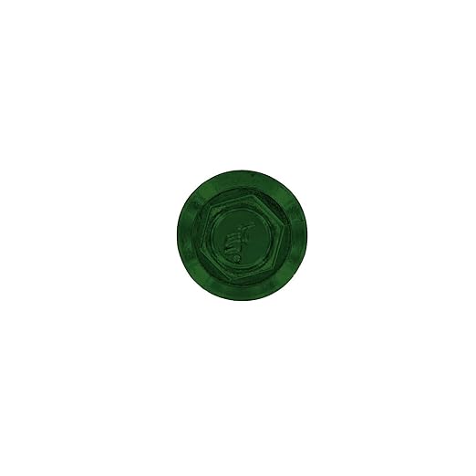 Fasteners Plus ST Fastening #12 x 3/4" Maxx Steelbinder Metal Roofing Screws - Forest Green (Pack of 250)