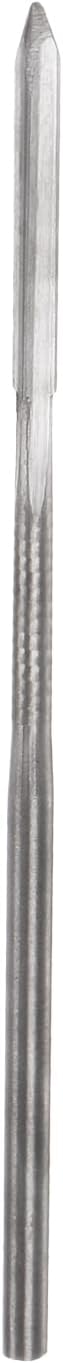 uxcell Chucking Reamers, 1.7mm H7 Metric Machine Reamer Drill Bit for Metal Wood Hole Reaming, Straight Flute High Speed Steel Tool