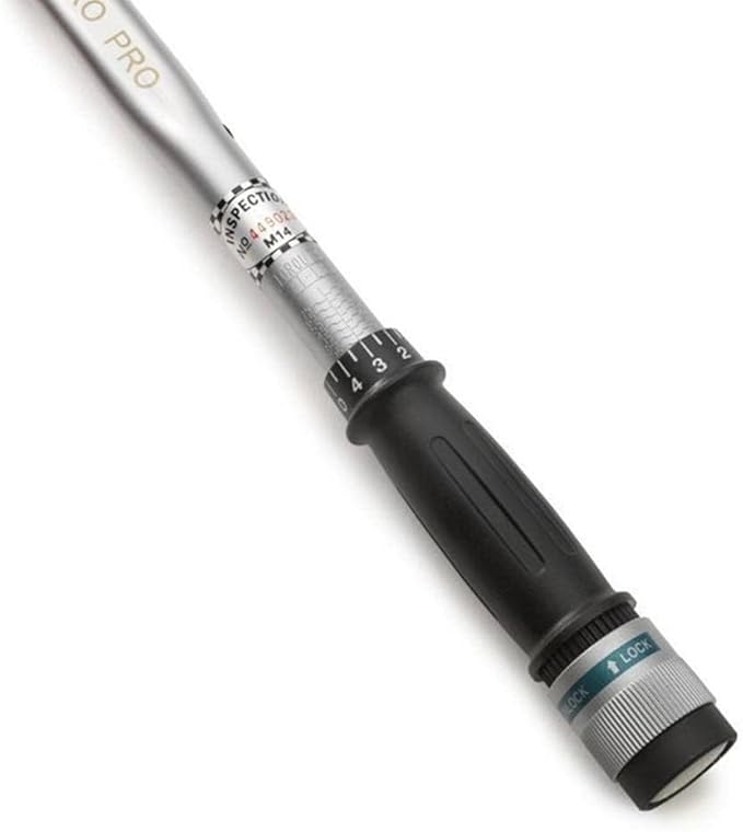 Neiko PRO 03707B 3/8" Torque Wrench, 3/8??Drive SAE, 15-80 Ft-Lb, 14??Length, Adjustable Click Torque Wrench, Chrome Vanadium Cr-V Steel