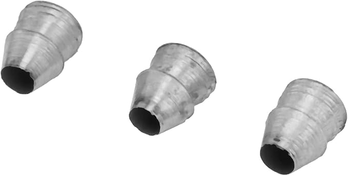 20 Pcs Round Hammer Handle Wedges, Metal Steel Axe Handle Wedge Supporting The Wooden Structure, 11mm / 0.43in Smooth Axe Wedge for Reinforcing Various Hammers and Axes