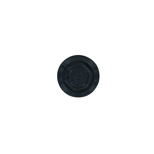 Fasteners Plus ST Fastening #12 x 3/4" Maxx Steelbinder Metal Roofing Screws - Black (Pack of 250)
