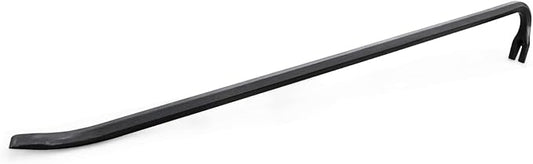 Olympia Tools 30" Wrecking Bar, Heavy Duty Pry Bar with Beveled Chisel End and Forged Carbon Steel for Prying, Lifting and Pulling Nails