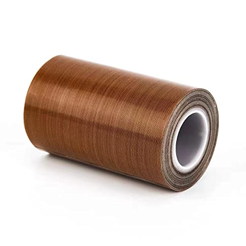 AIYUNNI Teflon Tape,4-inch x 33 Feet x 0.18mm Low Friction Tape High Temp Adhesive Tape,Abrasion Resistant,Surface Protection for Wood,Drawer,Cabinet,Furniture,Vacuum Sealer & Hand Impulse Sealers