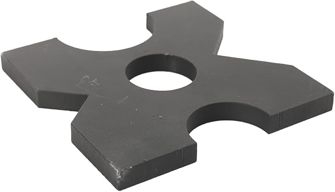 HOTSTORE 2 Pack Arbor Press Plate,20T Shop Press Plates, H Frame Thickened Hydraulic Heavy Duty Metal Press Plates for Workshop, Garage, Factory Use