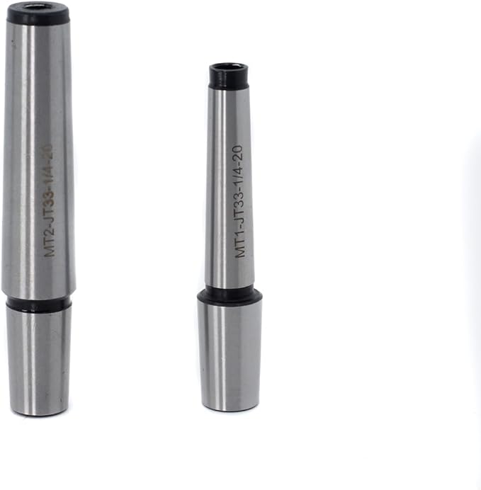Drill Chuck JESTUOUS JT33 Key Type 1/2 Inch(1-13mm) with MT1 MT2 Morse Taper Arbor Adapter Heavy Duty Chucks