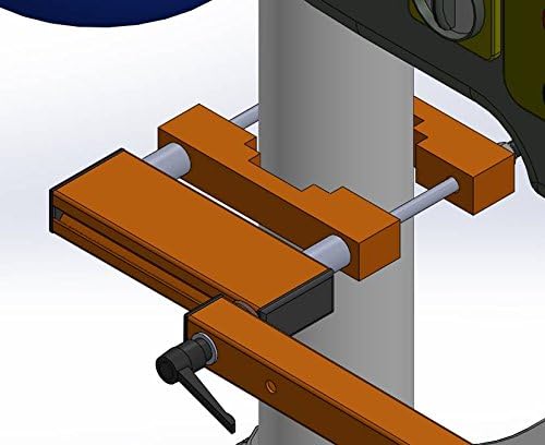 ATS Safety, Drill Press Guard, Part # DPG-ES1 fits Machines with Column Diameters of 2.0-4.0 inches, Safety Accessories Made in USA