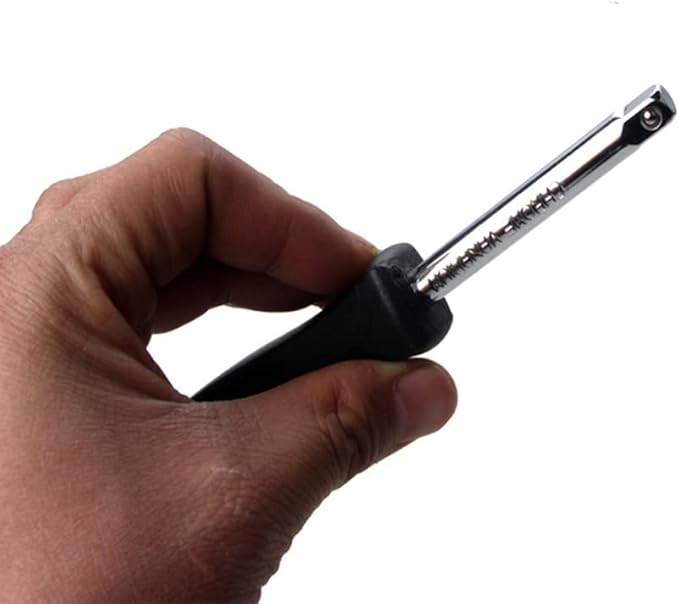 1/4inch Socket Driver BLLNDX 1/4 Inches Black Drive Spinner Handle Socket Driver Handle for Car Repair