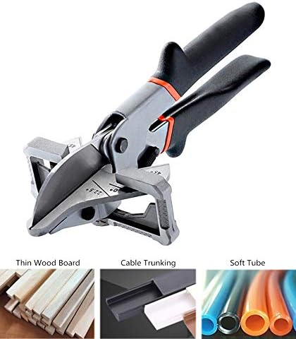 Multi Angle Miter Shear Cutter Hand Tools, 0-135 Degree Adjustable Angle Scissors Trim Shears Multipurpose Cutting Tool