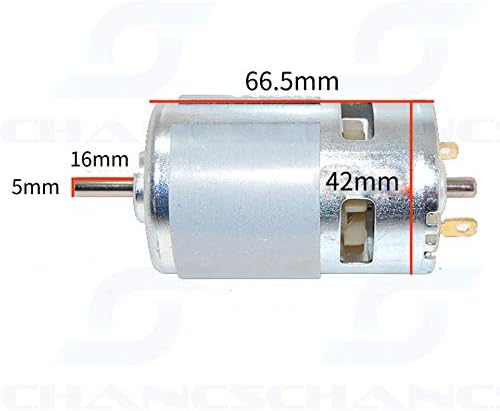 775 Gear Motor 12V/24V Kit Sawing Machine DC Circular Saw Mini Table Saw for Hobbies Saw Blade for Cutting/Polishing
