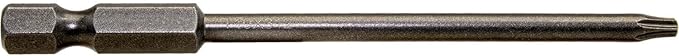 T10 x 3-1/2" Torx/Star Driver Bit - Quick Change Shank Bit for Screws and Fasteners Requiring (50)