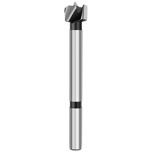 9/16 Inch Forstner Drill Bit for Woodworking, 9/16" Forstner Bit Wood Drill Bits for Holes, Hinge Cutter for Hard Wood, Plastic, Plywood Round Shank