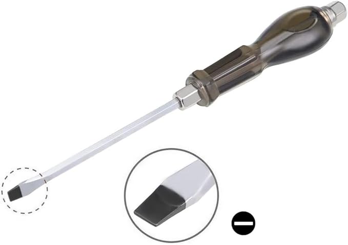 Utoolmart Slotted Impact Screwdriver 12 Inch Keystone Demolition Driver Magnetic 1Pcs