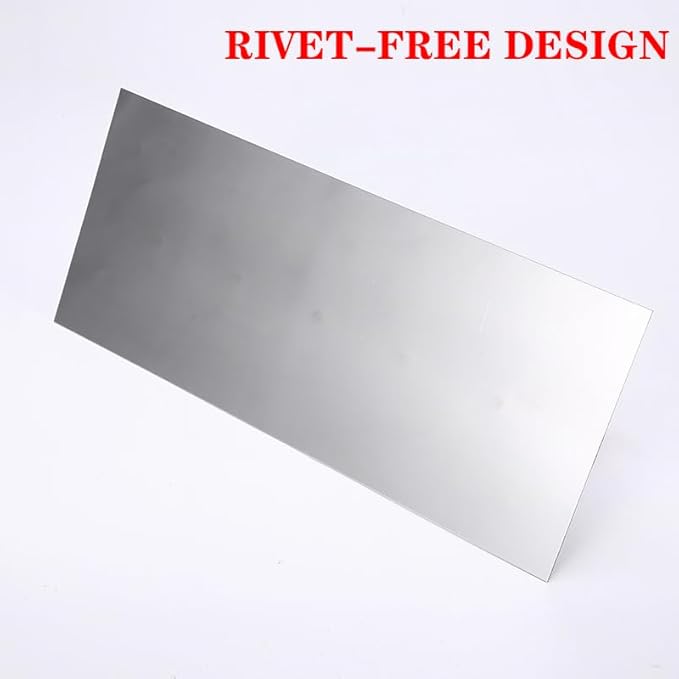 4.7"x11" Stainless Steel Finishing Trowel - Rivet-Free Concrete Plastering Tool for Tile, Masonry & Construction