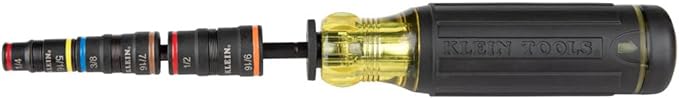 Klein Tools 32303HD Impact Driver Set, 20-in-1 SAE Impact Rated Sockets and Screwdriver Tool with Phillips, Slotted, Square and Torx Tips