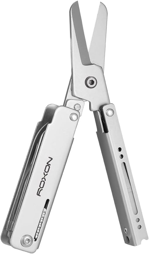 ROXON M3 13 in 1 Multi Tool EDC Knife And Scissors with Toothpick & Tweezers Practical Small and Exquisite Multitool