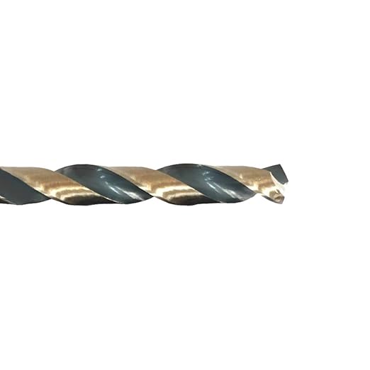 12PCS, 1/8" Black and Gold Drill Bit Set
