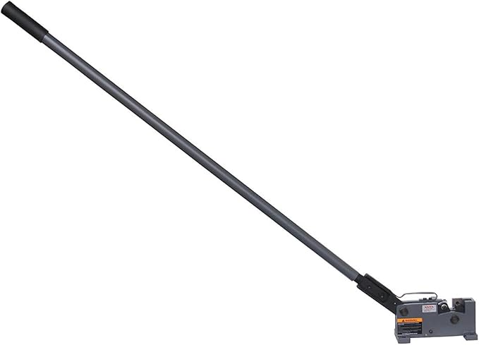 KAKA INDUSTRIAL Manual Sheet Metal Shear | Cuts Round Steel up to 0.95 inch, Rebar, Flat Bar, Square Steel, Rod | Heavy-Duty Benchtop Tool MS-24 for Metalworking, Construction, and DIY Projects