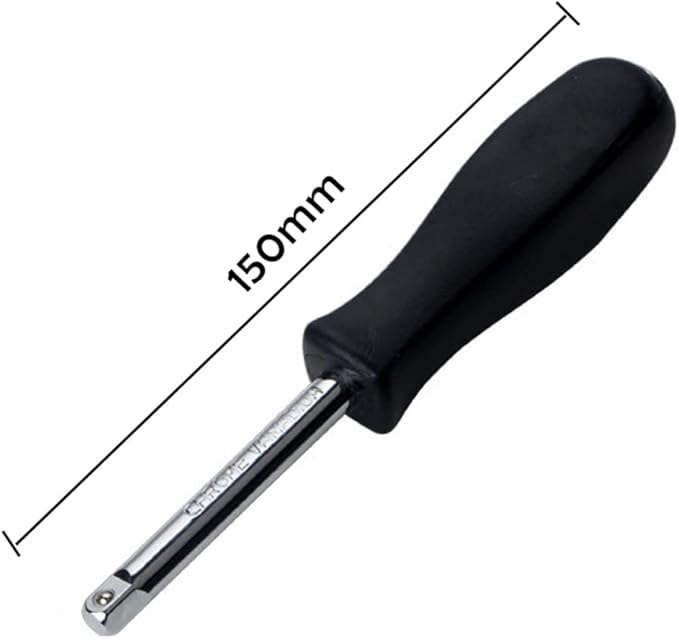 1/4inch Socket Driver BLLNDX 1/4 Inches Black Drive Spinner Handle Socket Driver Handle for Car Repair