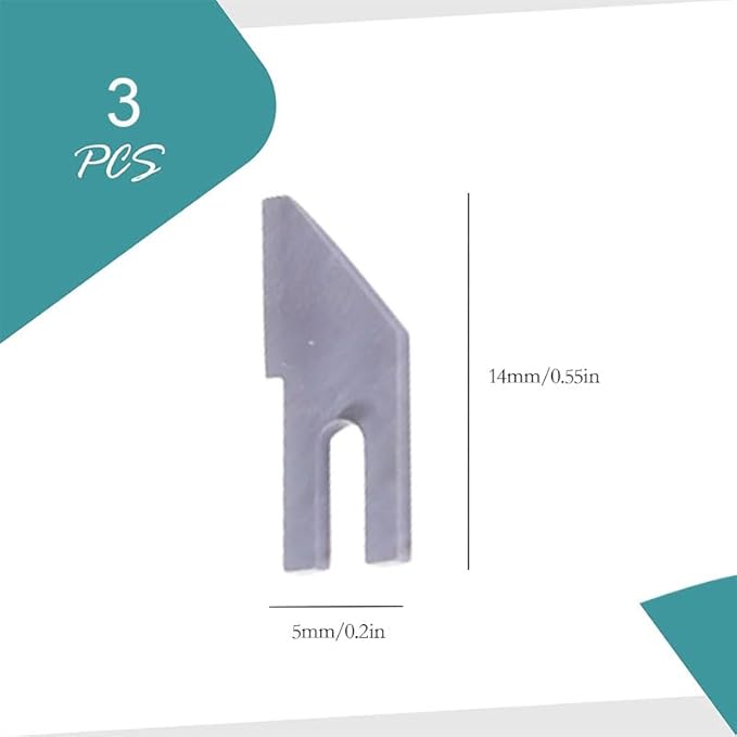 3 Replaceable Blades for PMKJ025 Model Nippers, Super Easy to Replace, PMKJ026
