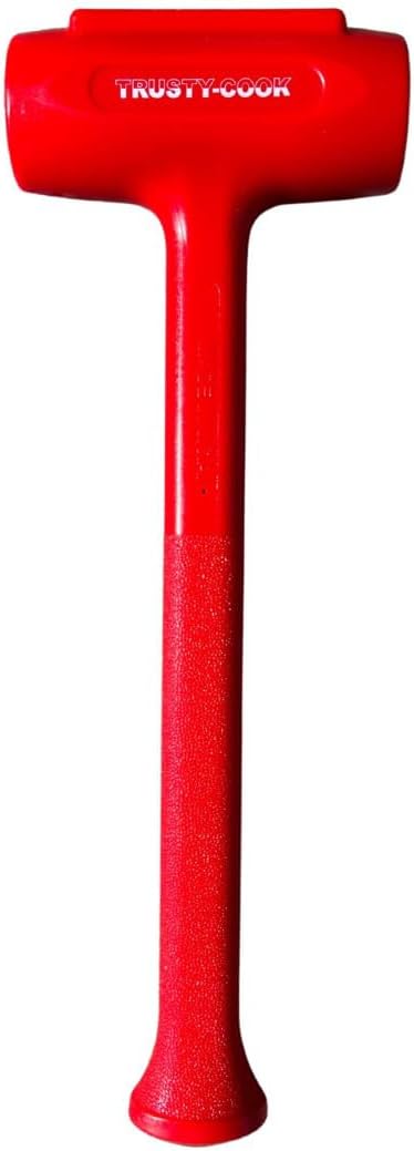 Polyurethane Dead Blow Hammer (88 oz, Red)