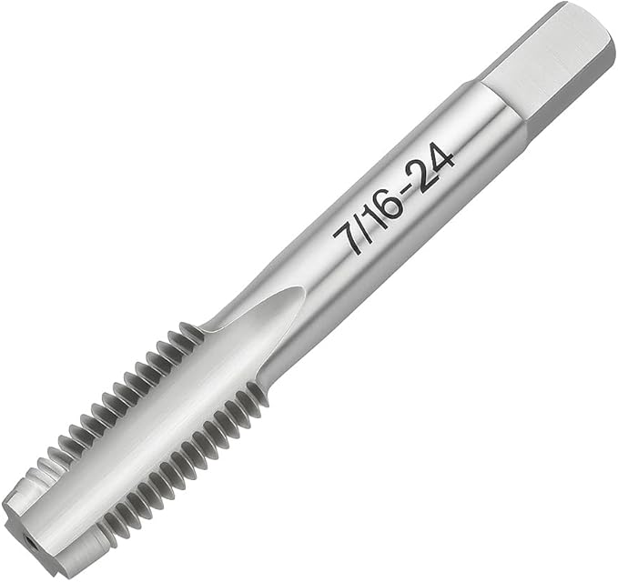 7/16"-24 Thread Tap 6542 HSS Thread Maker for Internal Thread Repair and Fabrication