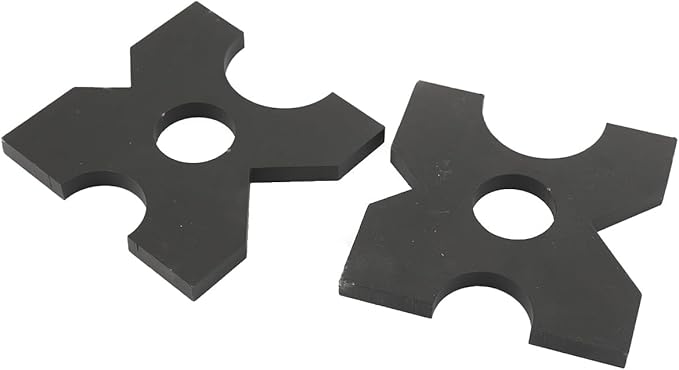 HOTSTORE 2 Pack Arbor Press Plate,20T Shop Press Plates, H Frame Thickened Hydraulic Heavy Duty Metal Press Plates for Workshop, Garage, Factory Use