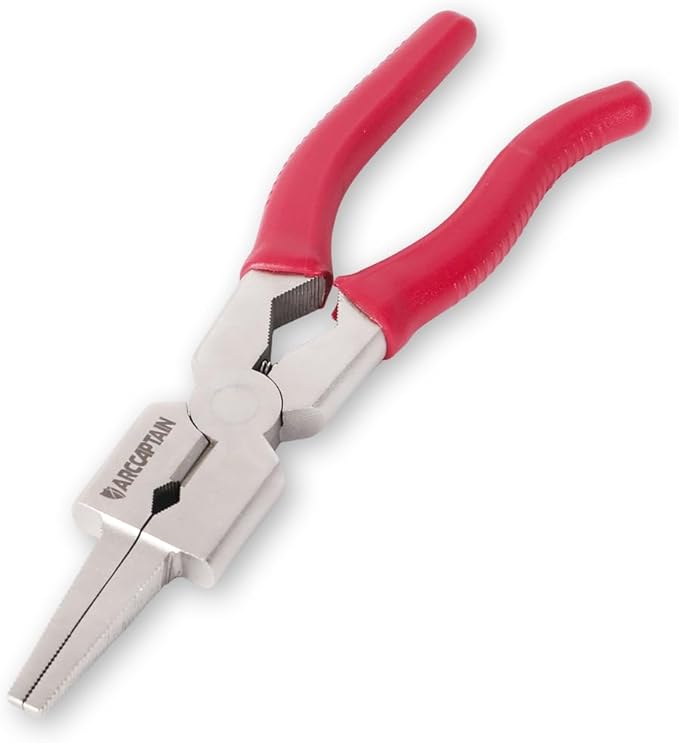 ARCCAPTAIN Professional 8" Weliding Pliers, Sharp MIG Pliers for Rust Resistant, Long Nose Pliers with Anti-slip Handle - Durable and Effecient