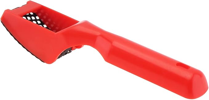 4pcs Surform Shaver Handy Filing Razor Tools Second-Cut Tooth Mill File Hand Plane Mini File, Red