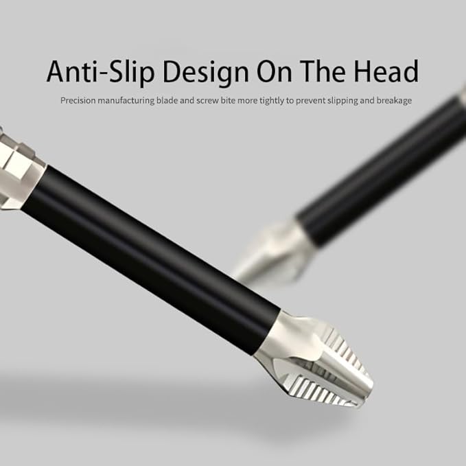 High Magnetic Screwdriver Drill Bit Set, Upgrade K5 Impact Driver Bit Set, Anti Slip Magnetic Screwdriver Bits, 25 50 65 70 90 150mm (2 Set)