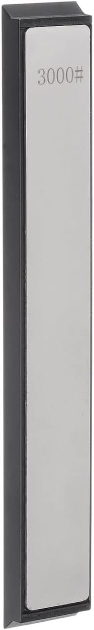 uxcell Diamond Sharpening Stones 3000 Grit Whetstone Knife Sharpener Stone with Non-Slip Base
