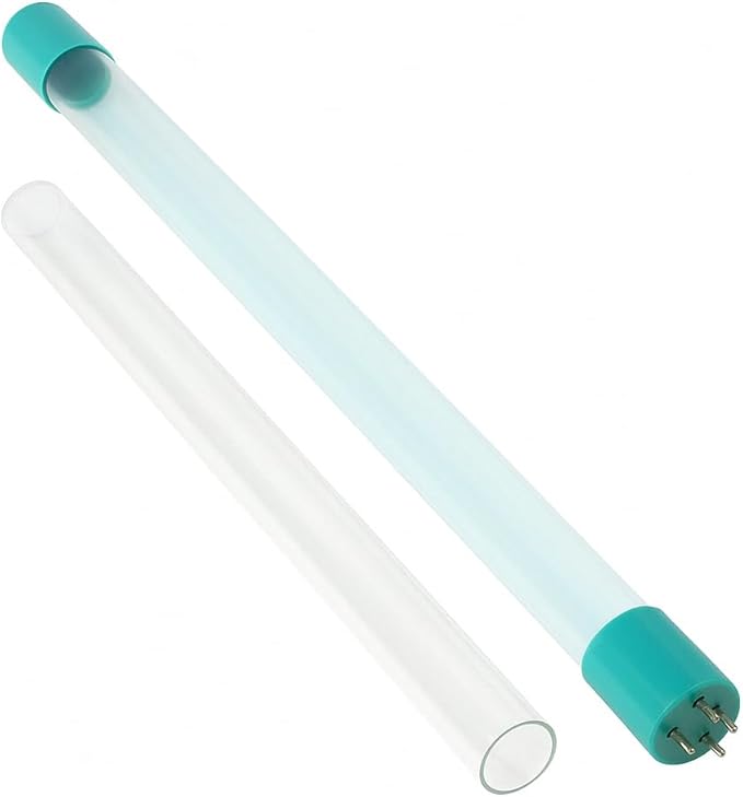 Kind Water UV Replacement Lamp & Quartz Sleeve ??Fits E-1000 UV, E-2000 UV & E-3000 UV Whole House Systems ??Annual Kit for UV Water Purification