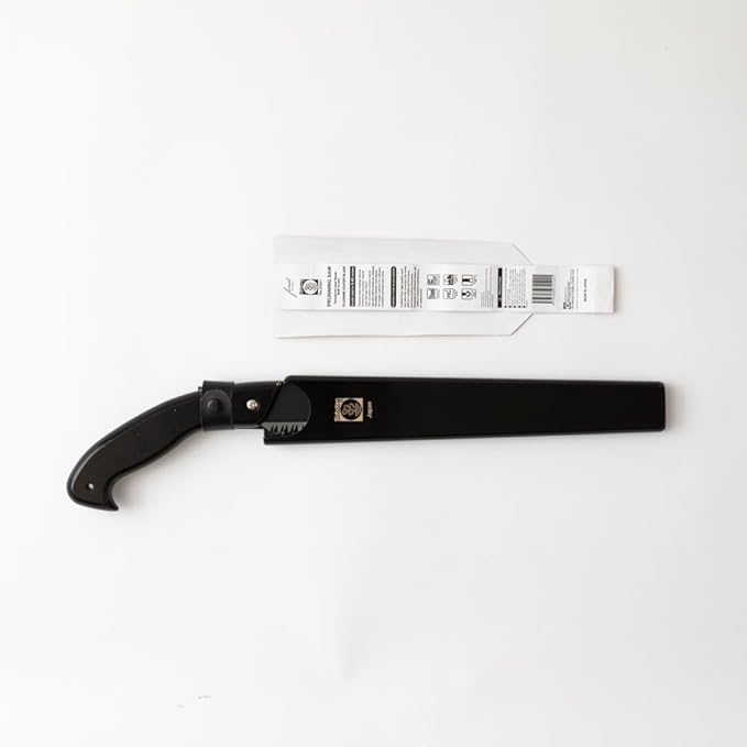 Saboten Japan 9.4" Japanese Pruning Saw ??Fluorine-Coated High-Carbon Steel Blade, Traditional Wooden Handle, Precision Pull Cut Tool for Branches ??forest Originals, Made in Japan