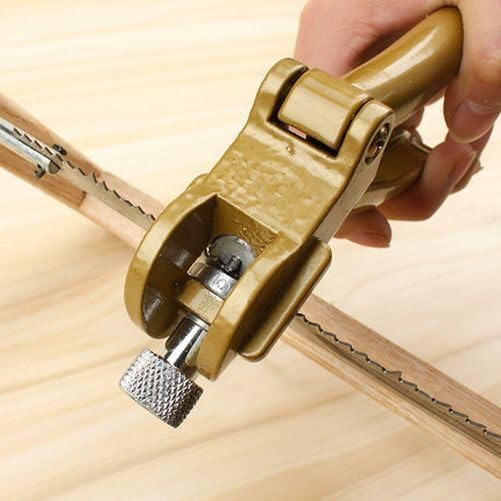 Saw Set Tool, Zinc Alloy and Copper Alloy Saw Set Tool Pliers Sawset Puller Woodwork Hand Tools DIY Accessories Carpentry for Woodworking Saw Blades (Without Magnifier)