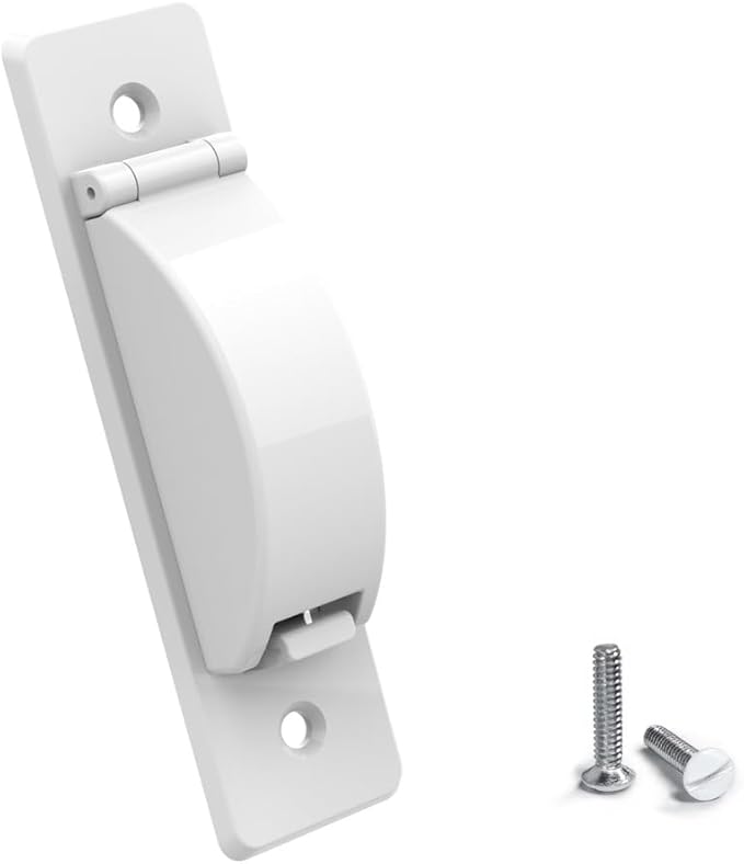 Wall Switch Guard, ILIVABLE Childproof Light Switch Plate Covers Protects Your Lights or Circuits from being Accidentally Turned On or Off by Children and Adults (White, 1 Pack)