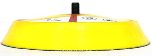 Sanding Pad 06262: Firm, 6", PSA, 0 Hole, Slant, 5/16-24 Male