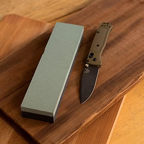 6" Dual Grit Knife Blade Sharpener Sharpening Stone, 120/240 Grit