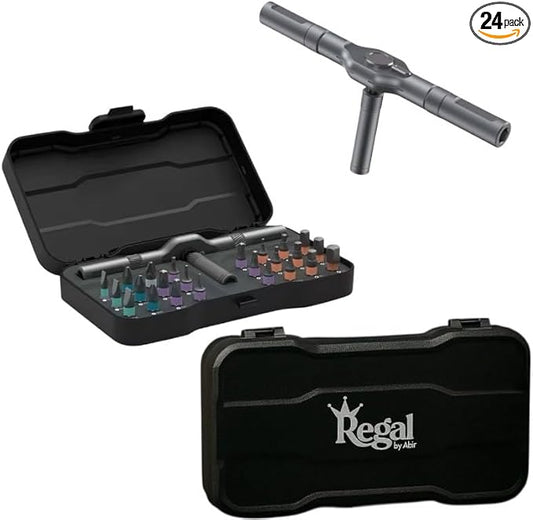 24-in-1 Ratcheting Screwdriver Set ??Magnetic, Compact & Portable Ratchet Tool Kit with Bits ??Multifunction Repair Tool for Home, Electronics, Car & DIY Projects
