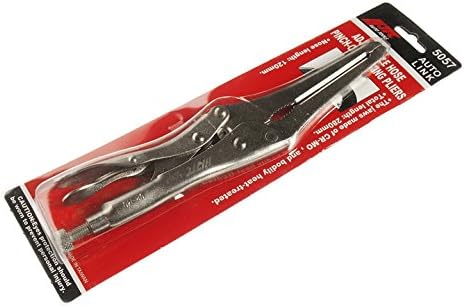 Adjustable Heavy Duty Hose Clamp & Locking Pinch Off Pliers, Nose Length 120mm by JTC 5057