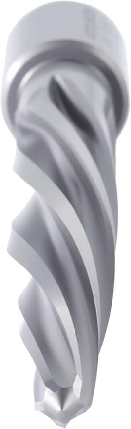 Accusize Industrial Tools 9/16'' H.S.S. Aligning Reamer with 3/4'' / 0.75'' Weldon Shank, Spiral Flute, 0521-0916