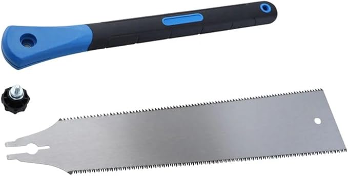 Double Edge Hand Saw Japanese 65MN Pruning Saws Wood Cutter Garden Carpenter Woodworking Tools Fit for Tenon Wood Bamboo Cutting