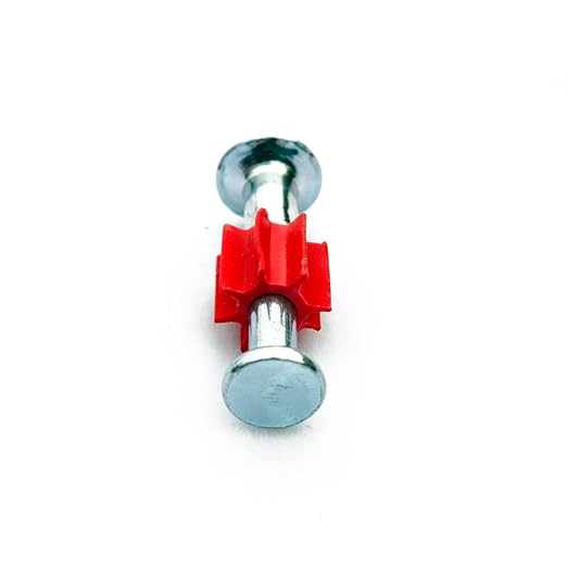 1" Powder Actuated Fasteners .300 Top Hat Pins, PDTH100F10, 100pcs/pack