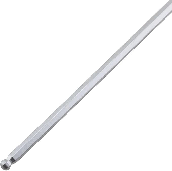 2PCS 3/32'' Internal Hexagonal Ball End Hex Key Allen Wrench L Shaped Long Arm Repairing Tool