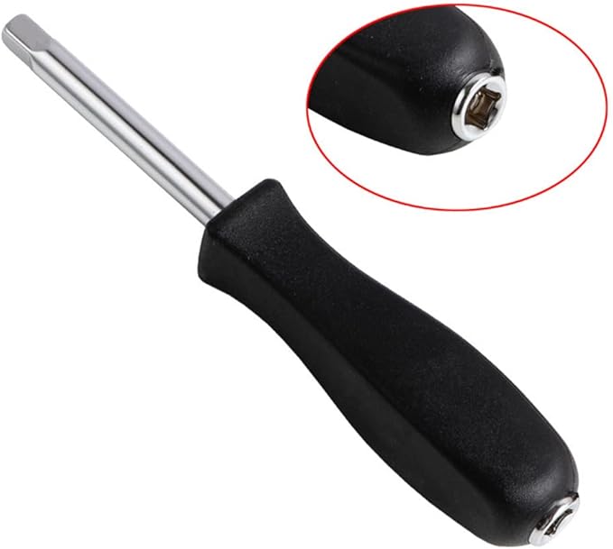 1/4inch Socket Driver BLLNDX 1/4 Inches Black Drive Spinner Handle Socket Driver Handle for Car Repair