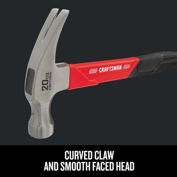 CRAFTSMAN Hammer, 20 oz Fiberglass General Purpose (CMHT51399)