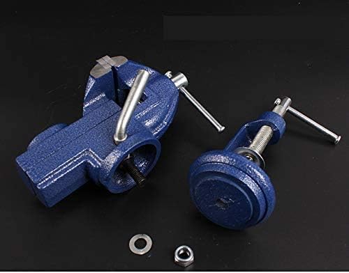 MYTEC Home Vise Universal Rotate 360째 Work Clamp-On Vise, 3.2"