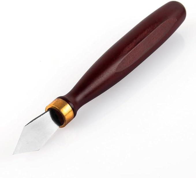 O'SKOOL Marking Knife High Speed Steel Blade Beechwood Handle - Precision and Durability for Professional Woodworkers, MAM016