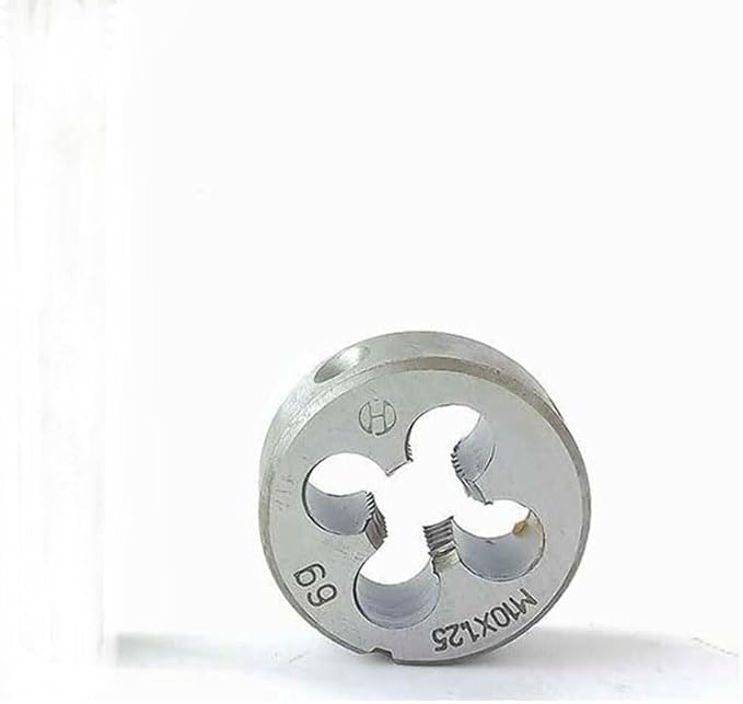 Metric Hand Thread Tap and Die Set,Right Hand Thread Tapping Tool 3pcs (M10 x 1.25mm)