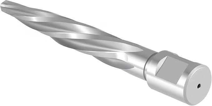 Accusize Industrial Tools 9/16'' H.S.S. Aligning Reamer with 3/4'' / 0.75'' Weldon Shank, Spiral Flute, 0521-0916